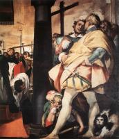 Giovanni Battista Crespi - St Charles Borromeo Erecting Crosses a the Gates of Milan